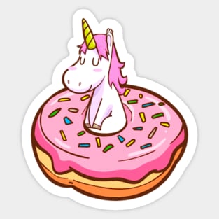 Valentine Unicorn Sticker